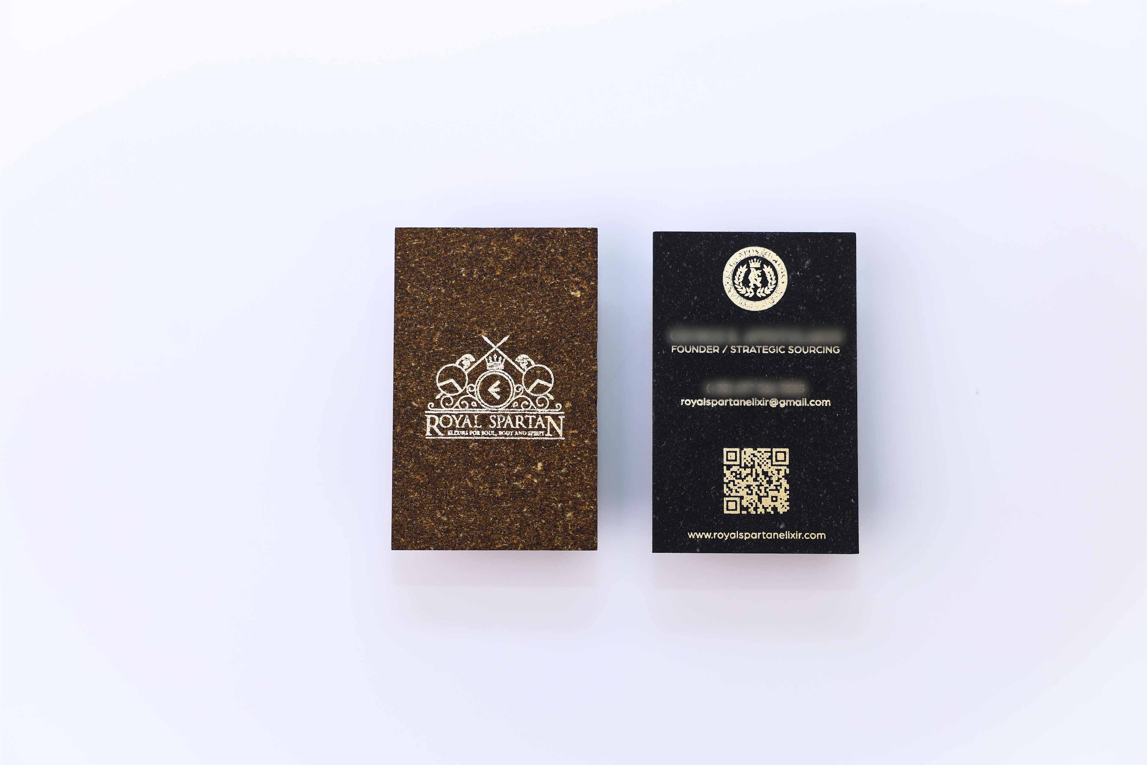 . business card luxury