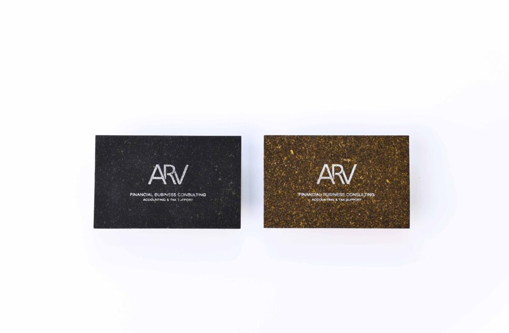 business card luxury