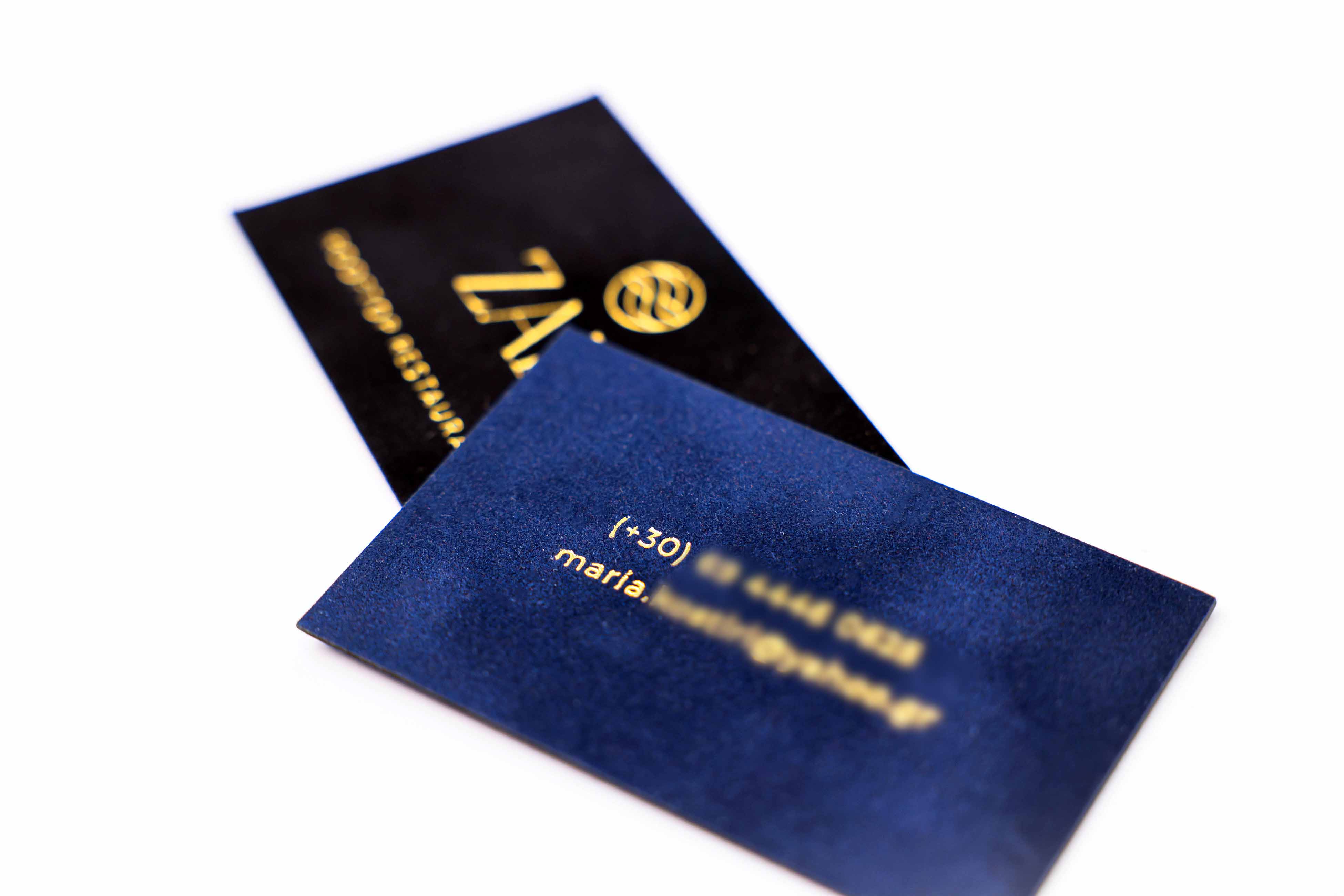 . business card luxury