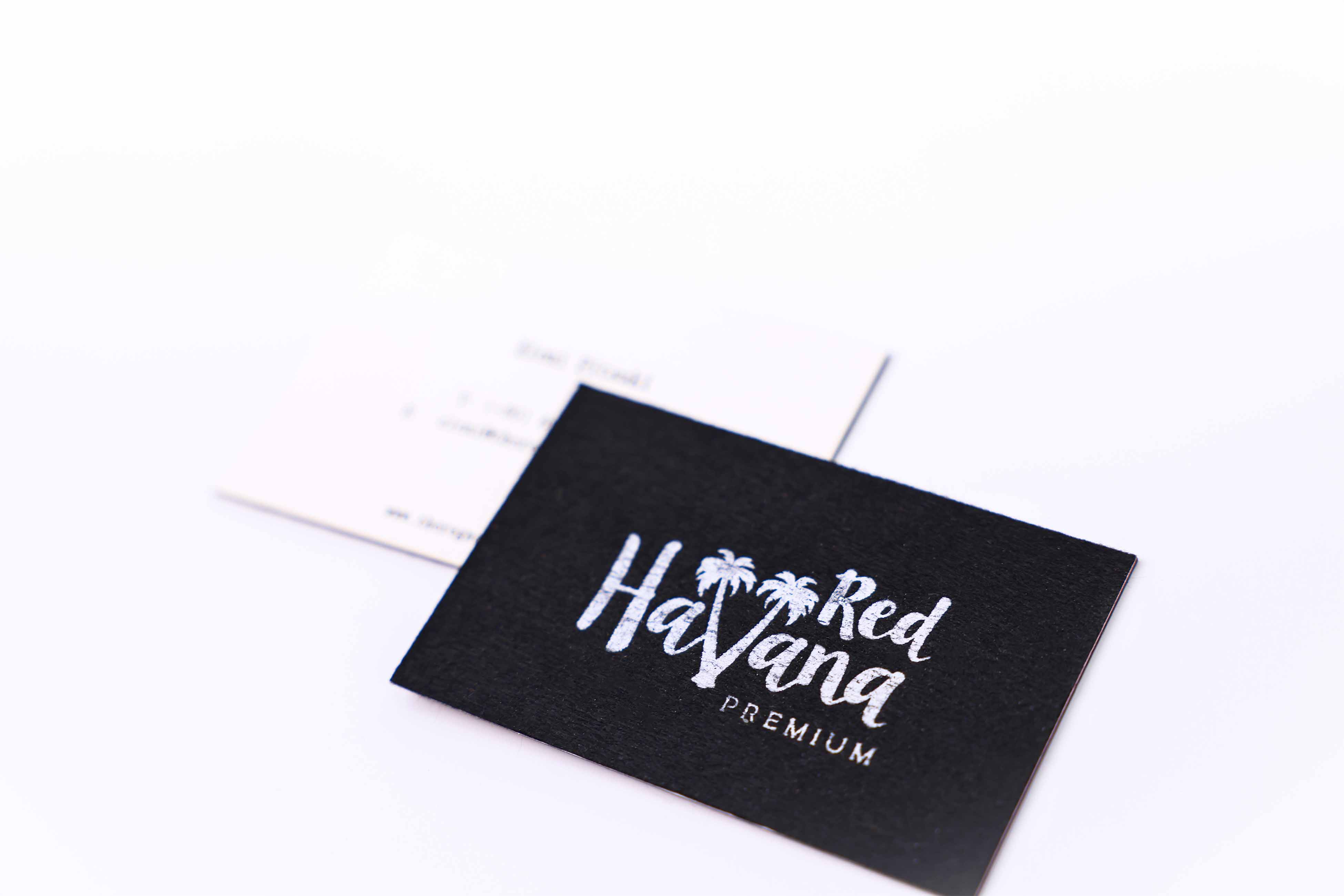 . business card luxury