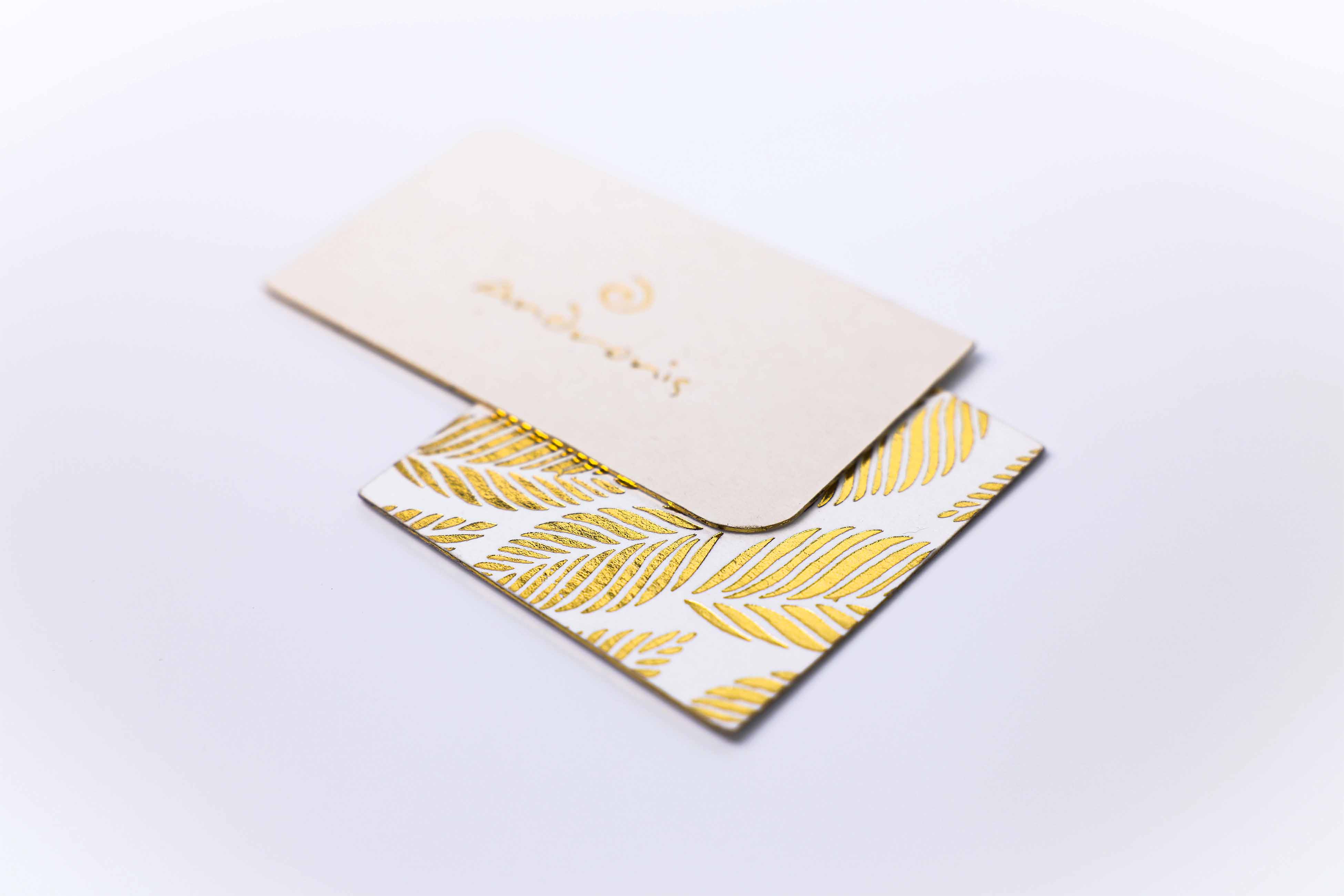 . business card luxury