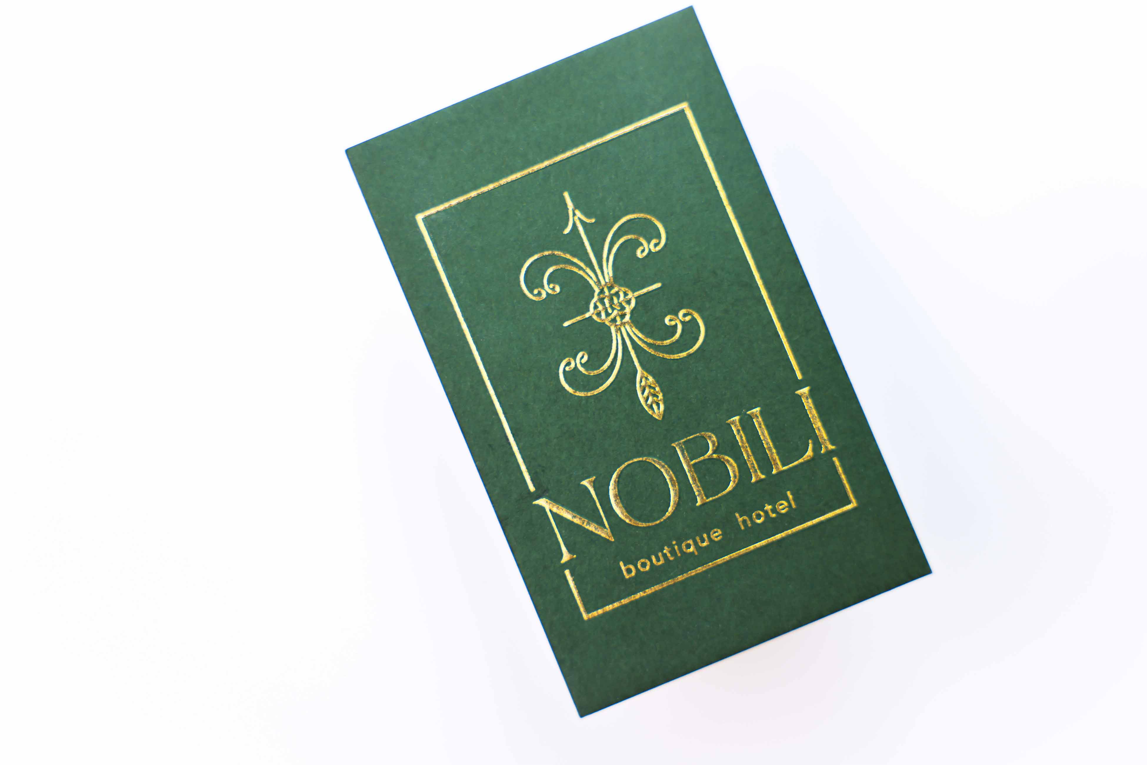 . business card luxury