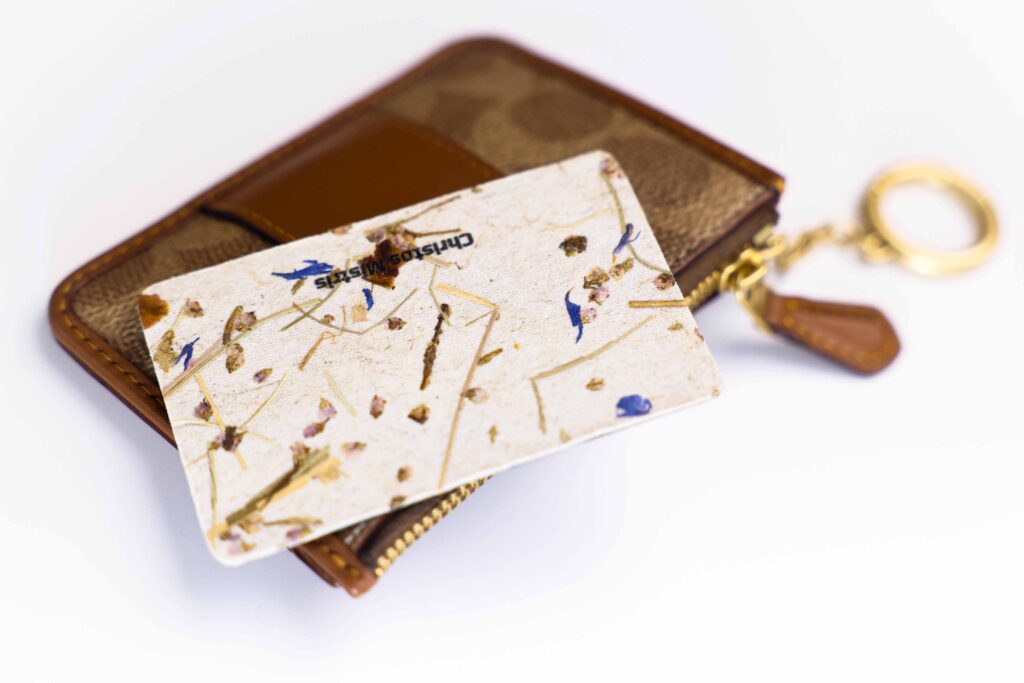 business card luxury