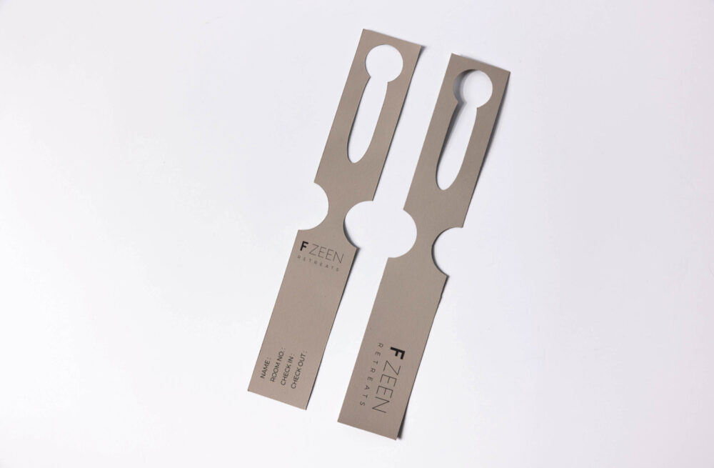 luggage tag paper