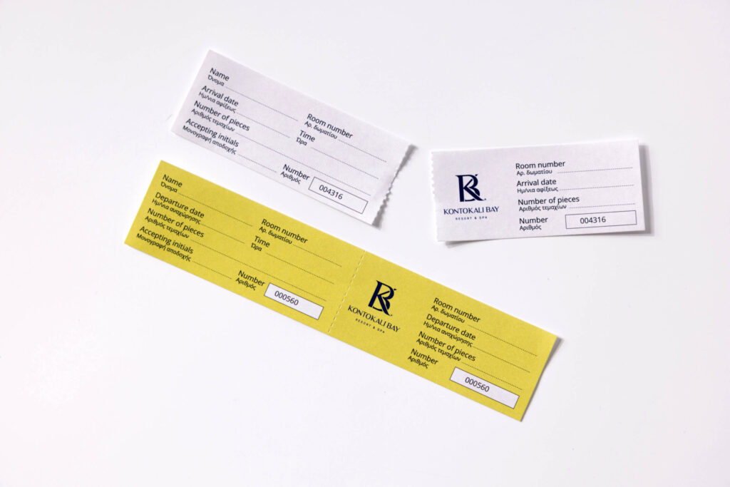 luggage tag sticker