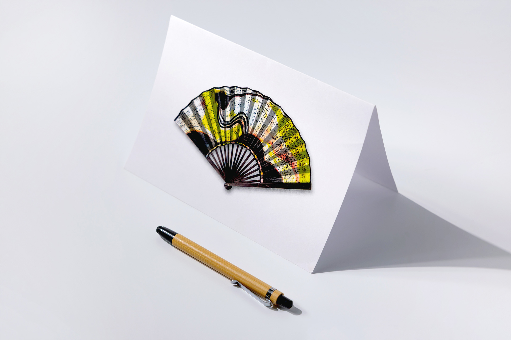 . informative card fold large