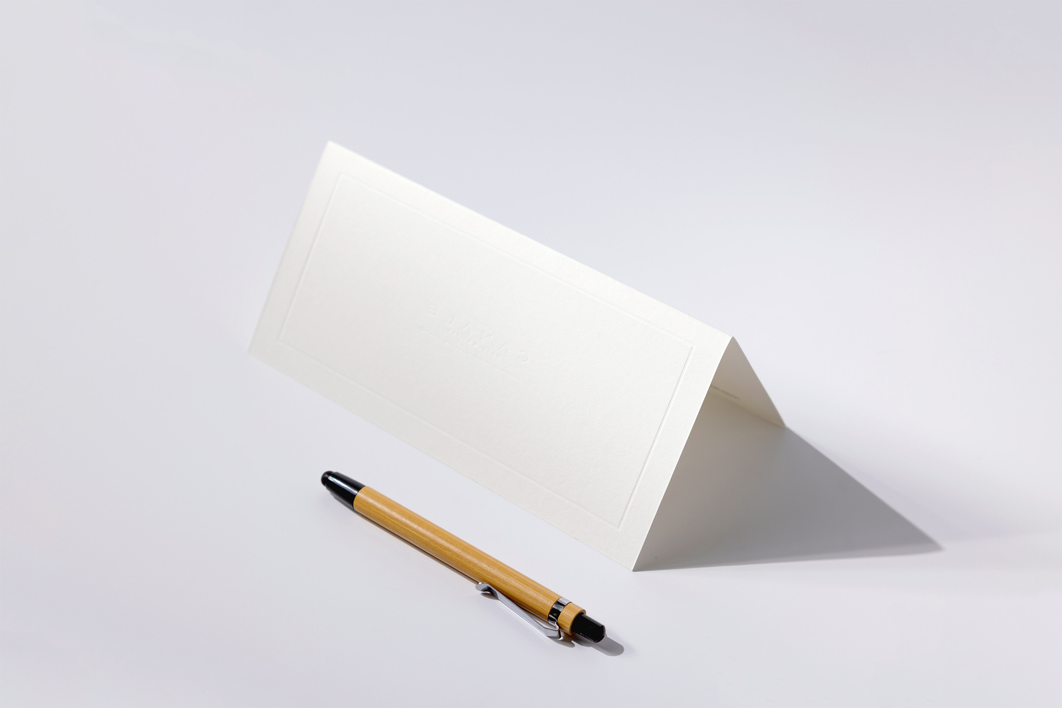 . informative card fold regular