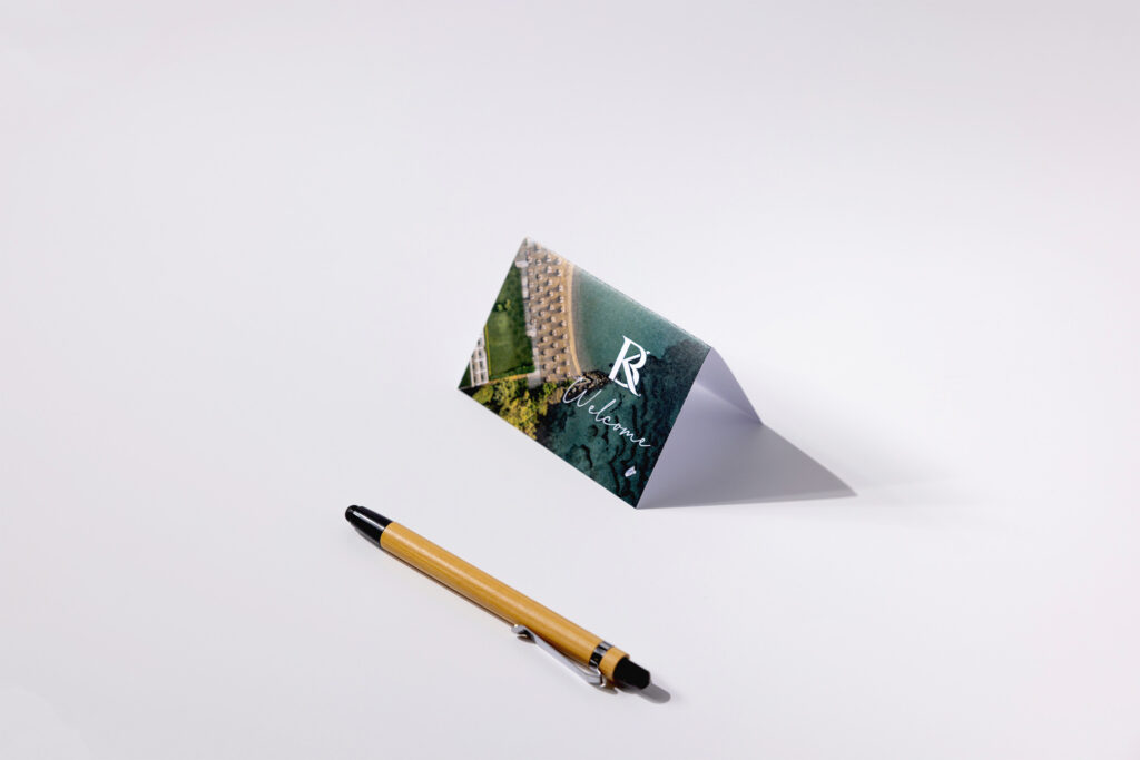 informative card fold small