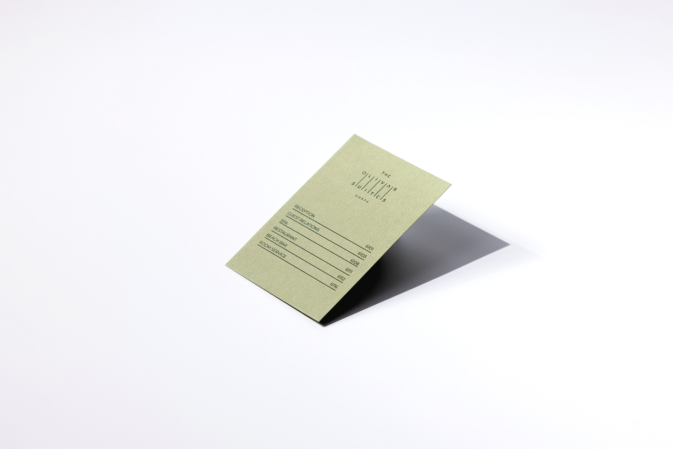 . informative card premium small