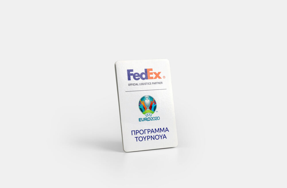 z fold card postal card fedex