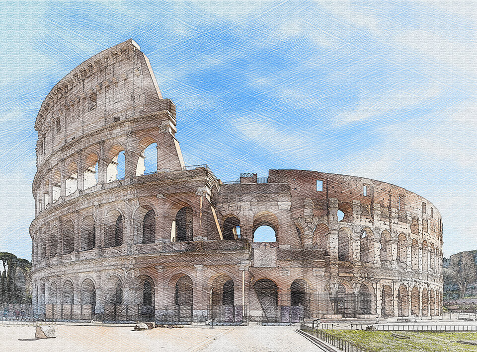 Colosseum illustrated