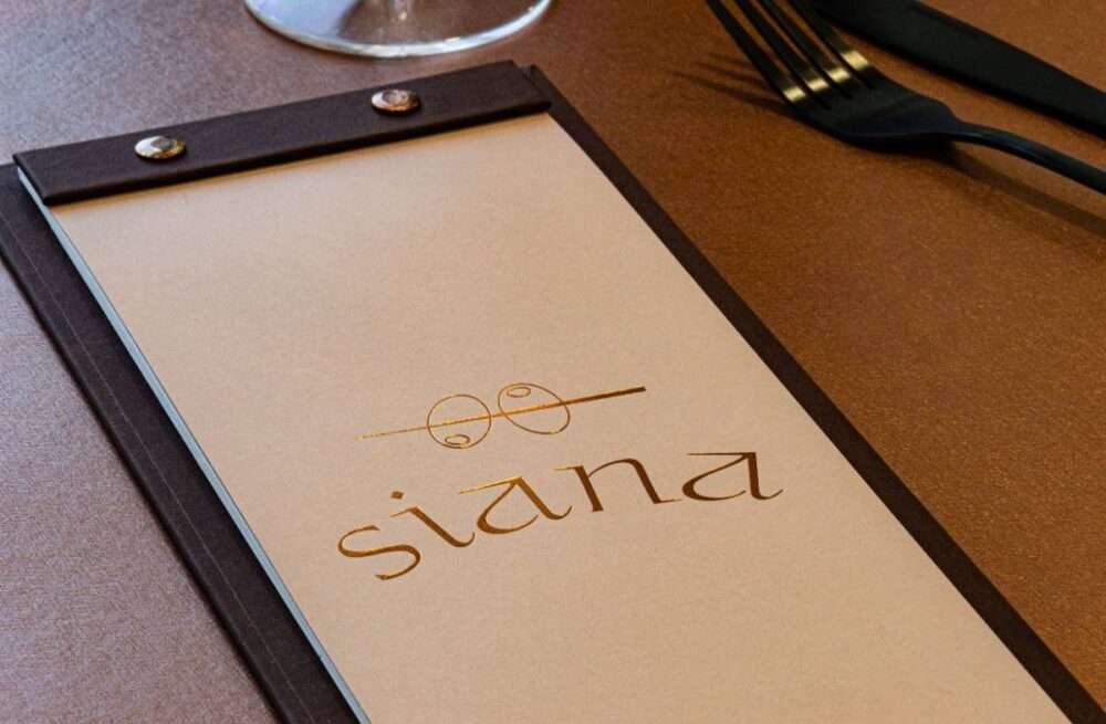 board menu wine beverages siana