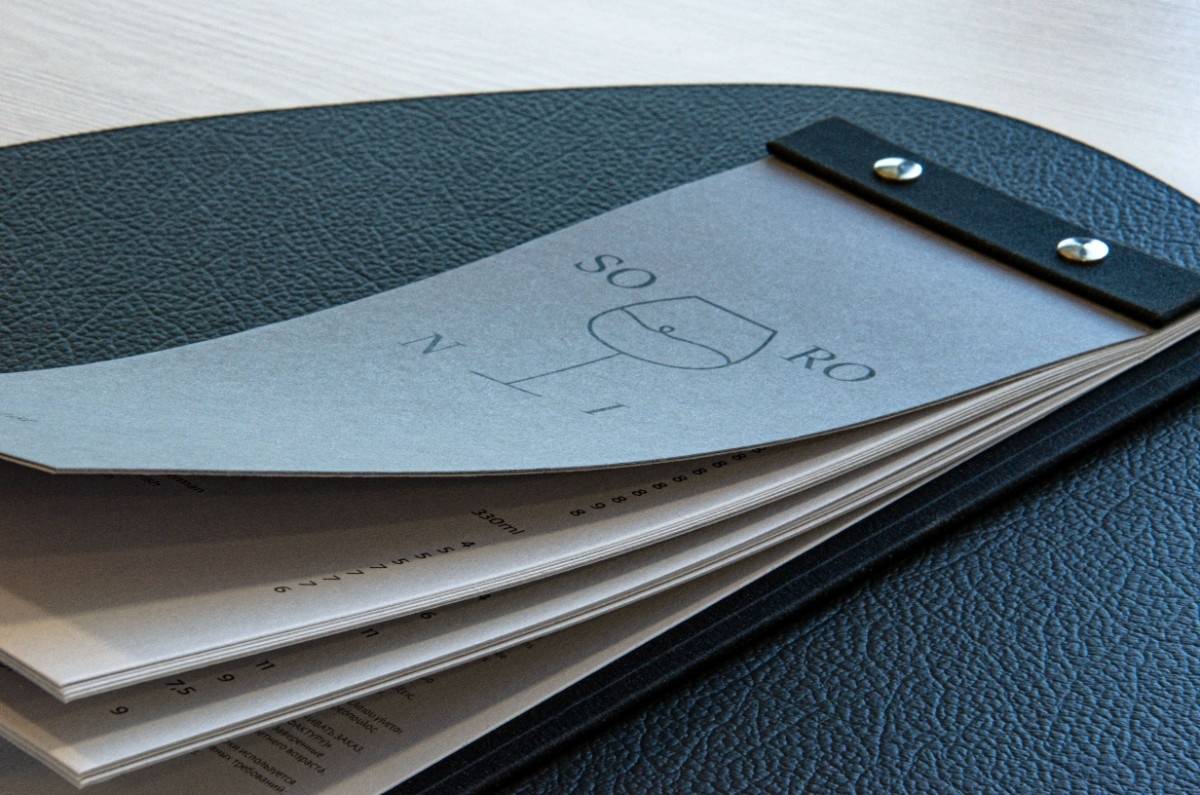 board menu wine beverages soroni