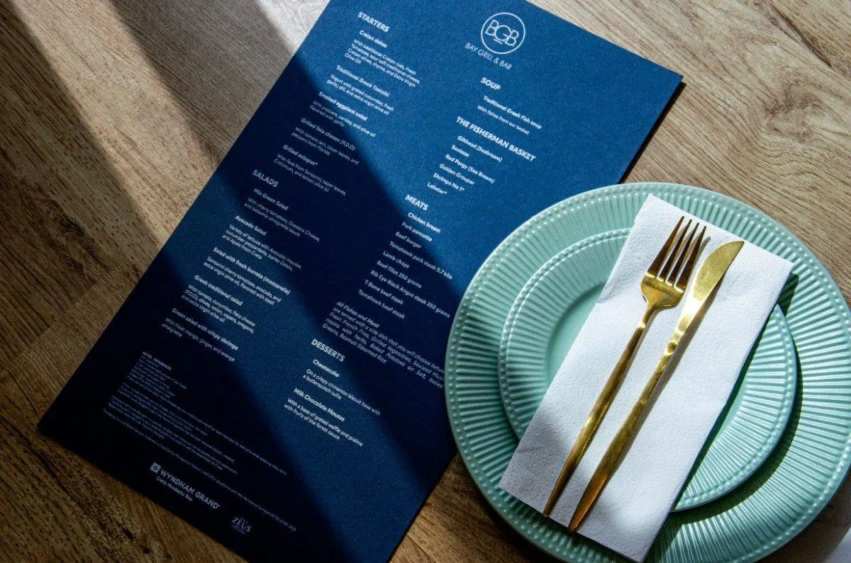 board menu food BGB Zeus