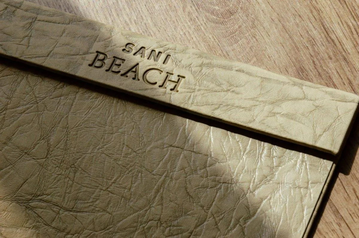 board menu food sani beach