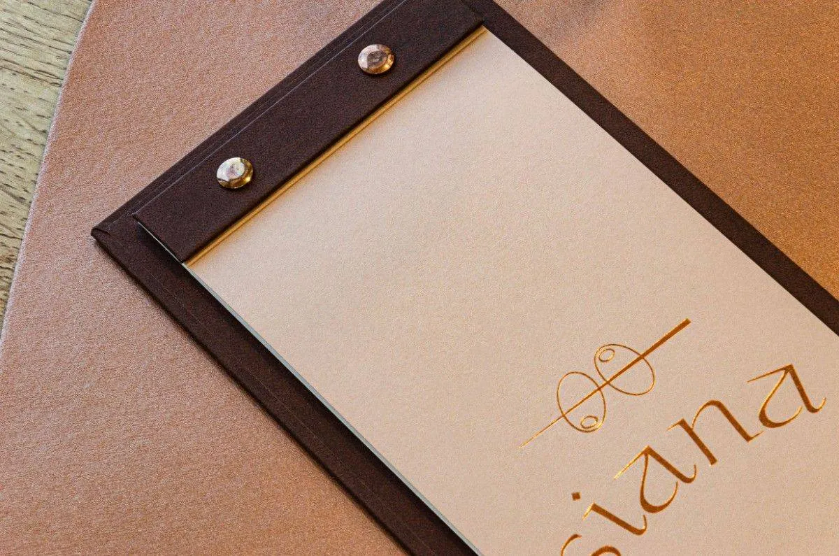 board menu wine beverages siana