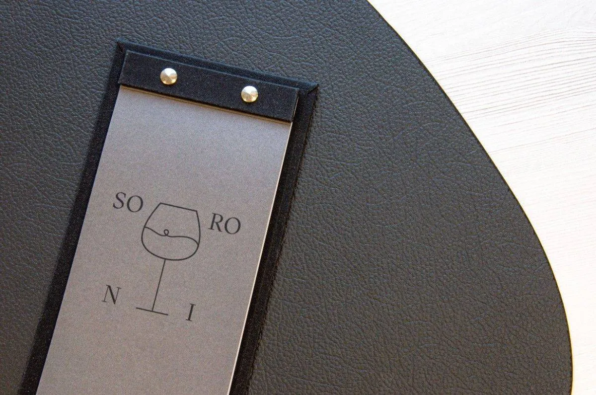 board menu wine beverages soroni