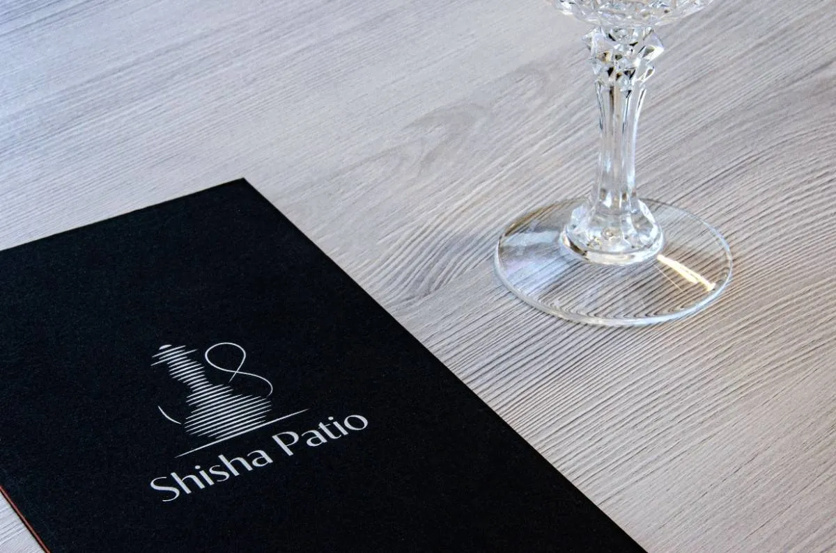 board menu wine beverages shisha