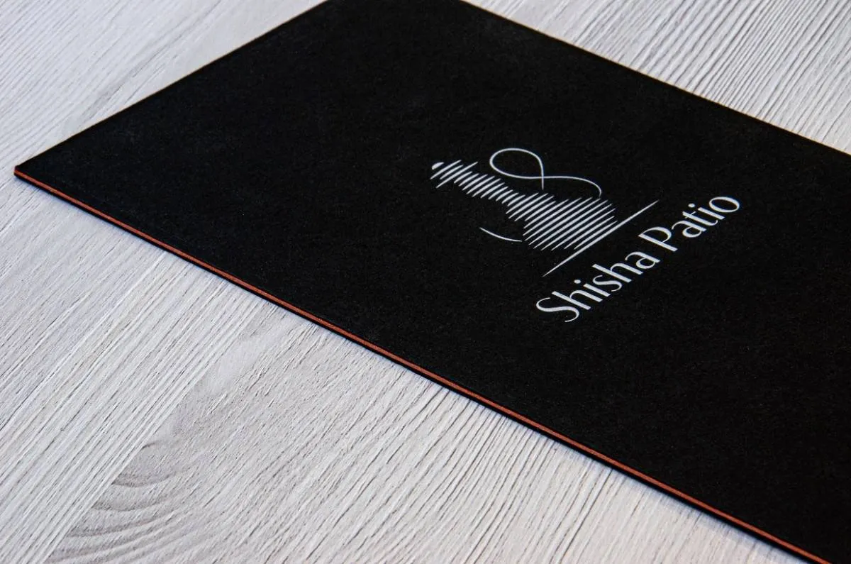 board menu wine beverages shisha