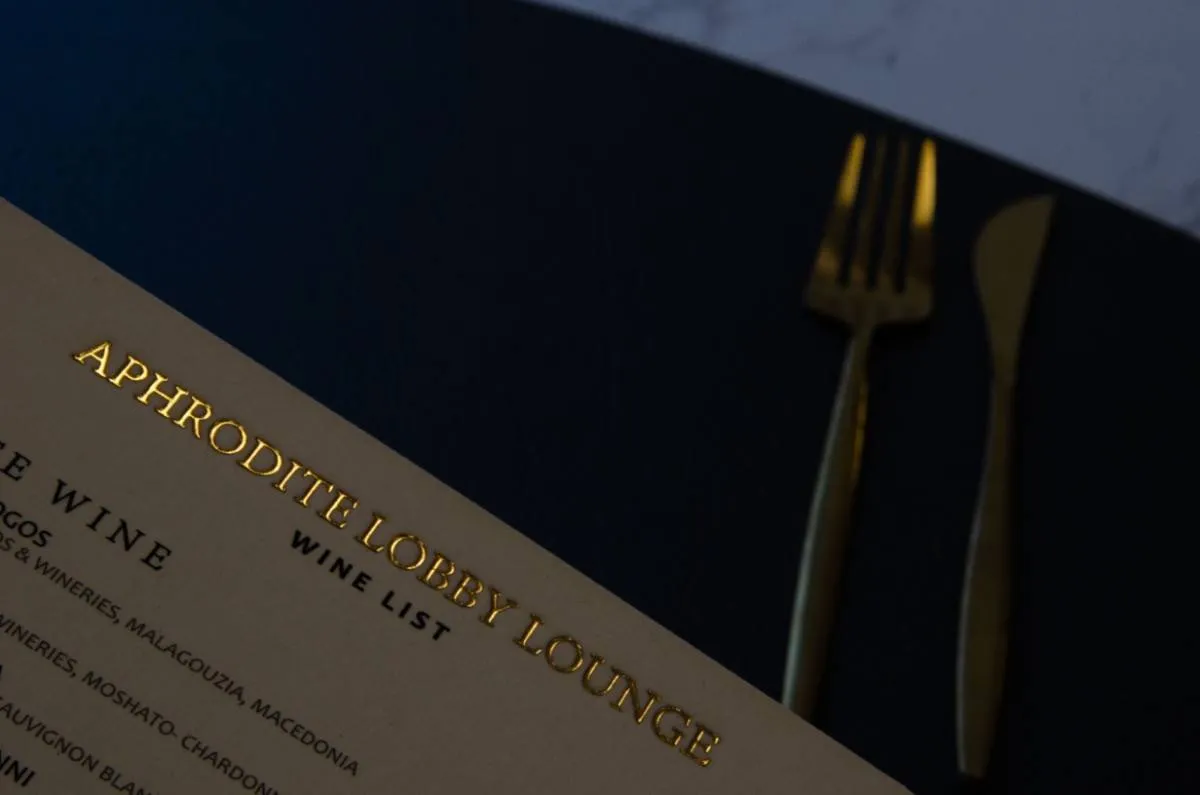 board menu wine beverages aphrodite gha