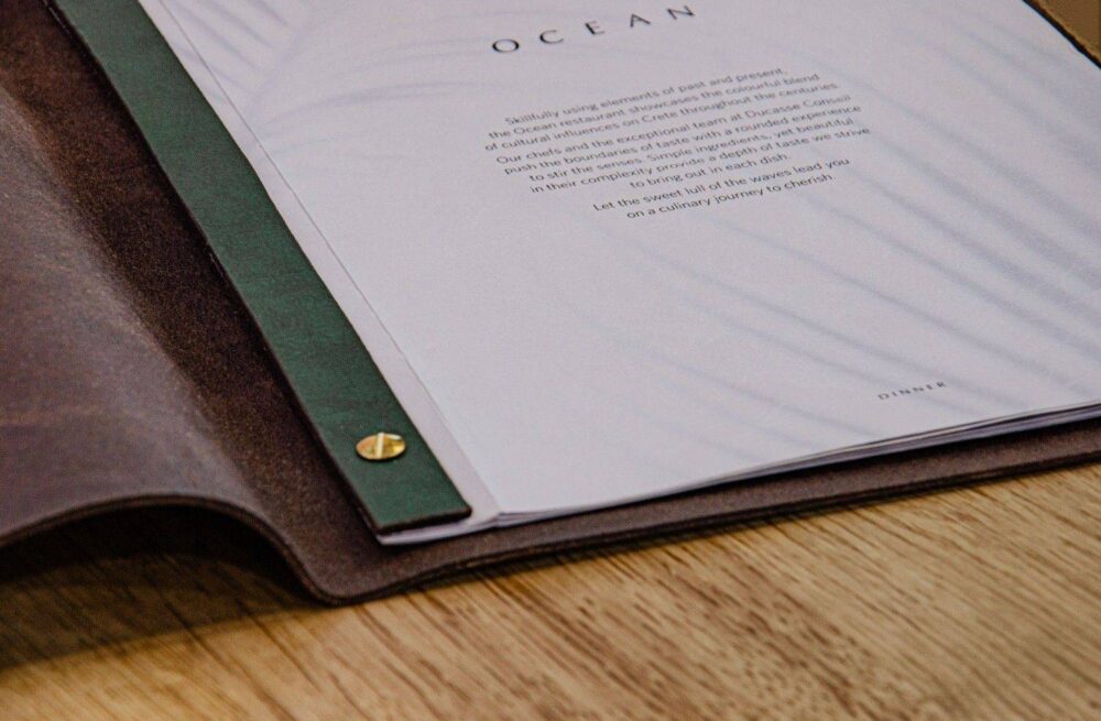 flexy cover menu food ocean daios