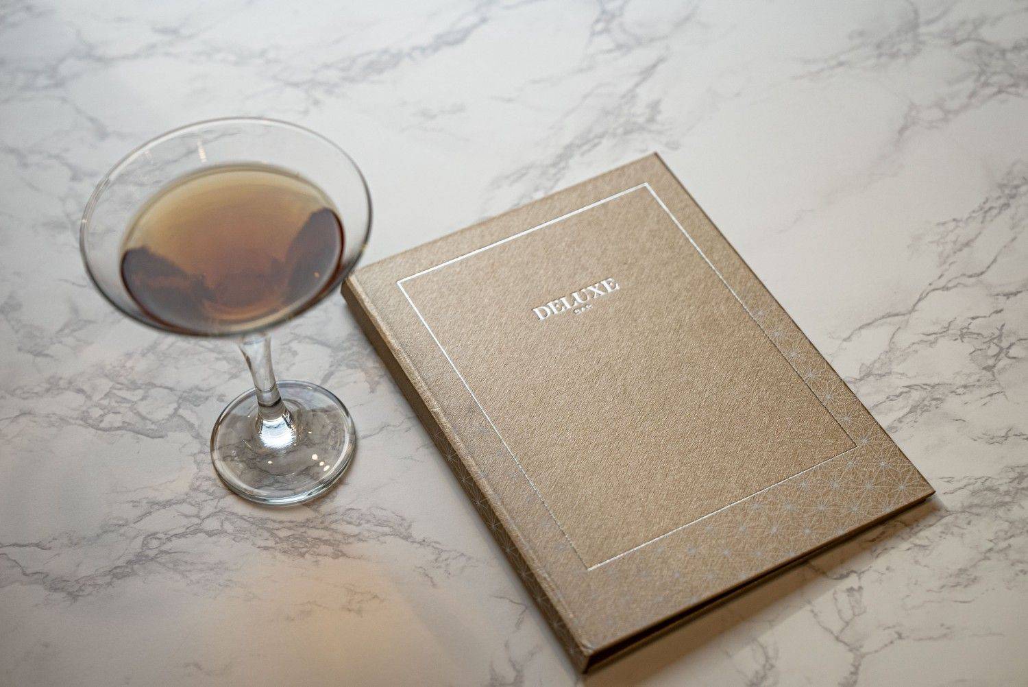 hard cover menu bev bar deluxe ikos