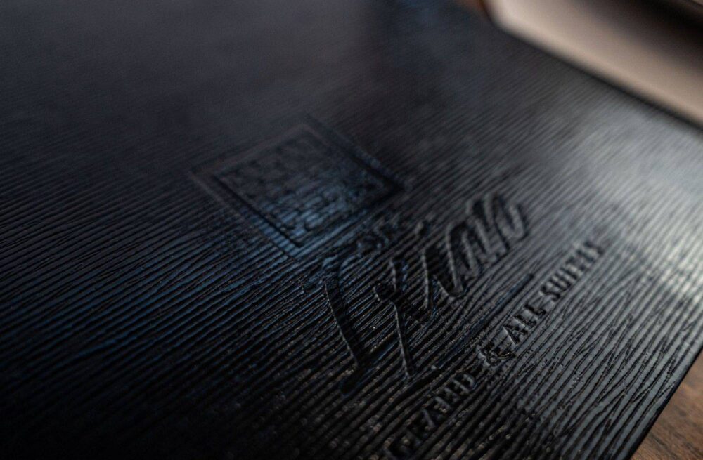 hard cover menu food ixian