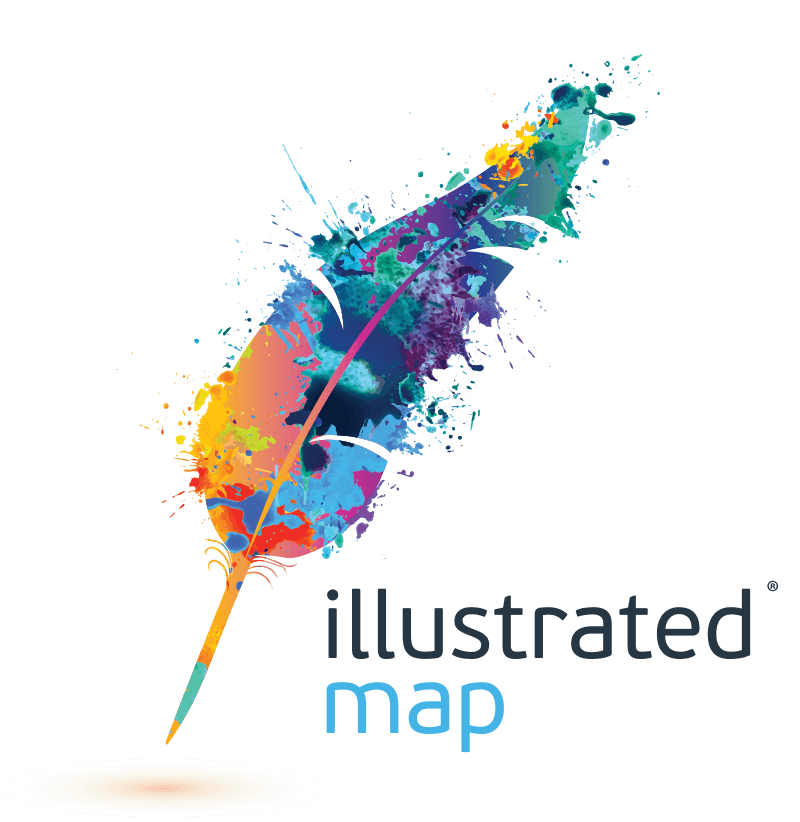 illustrated map logo800 op