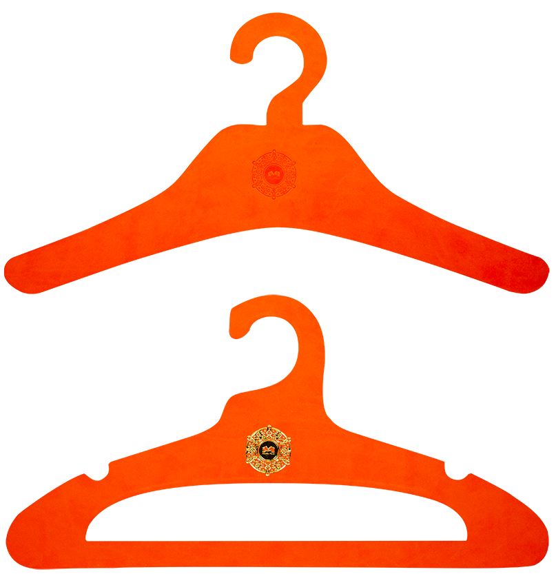 paper hanger orange