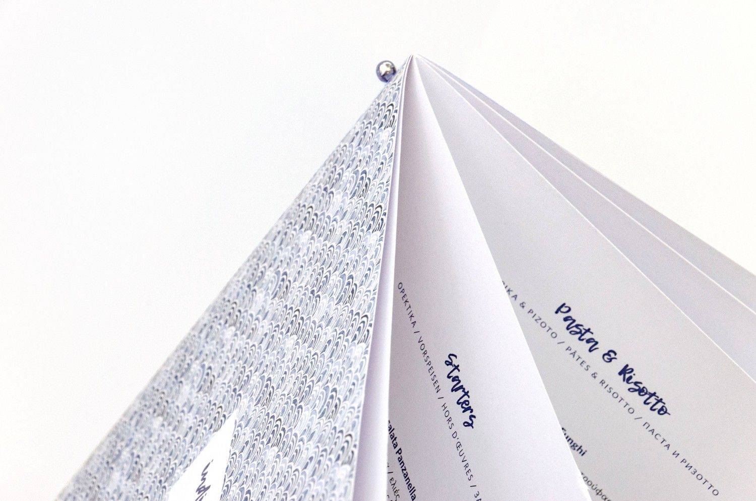 soft cover classic Marbella indigo