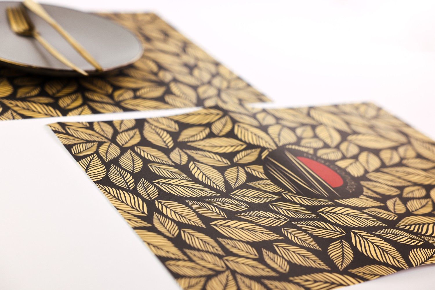 soft placemat maroondoor