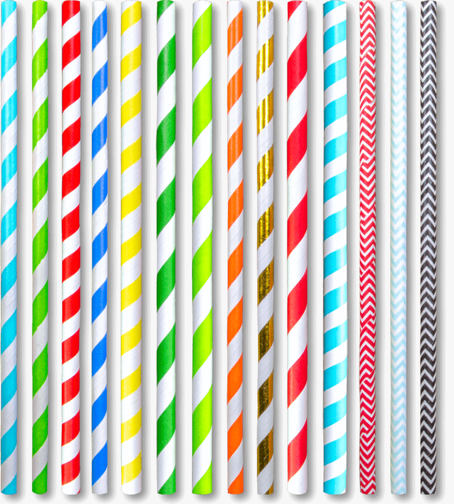 striped