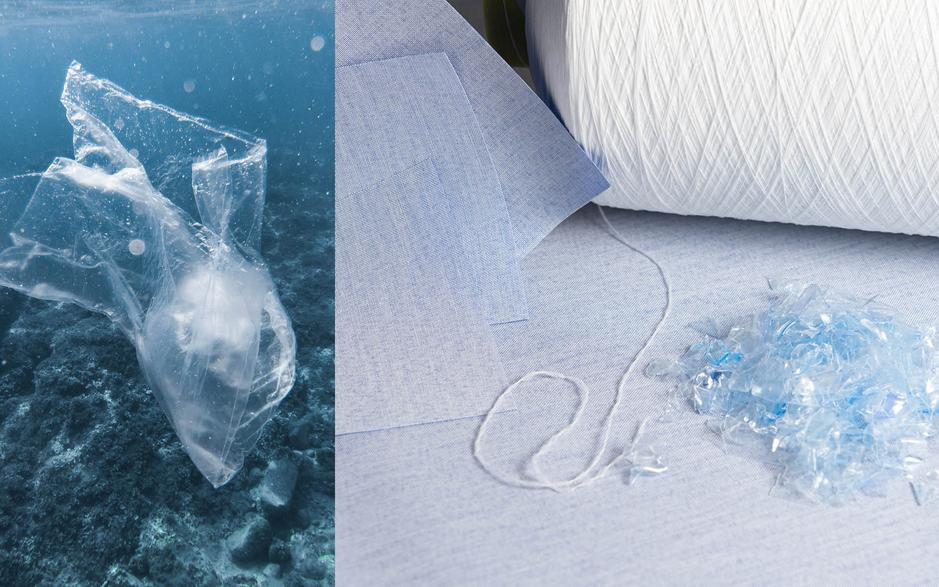 sustainable material ocean fabric