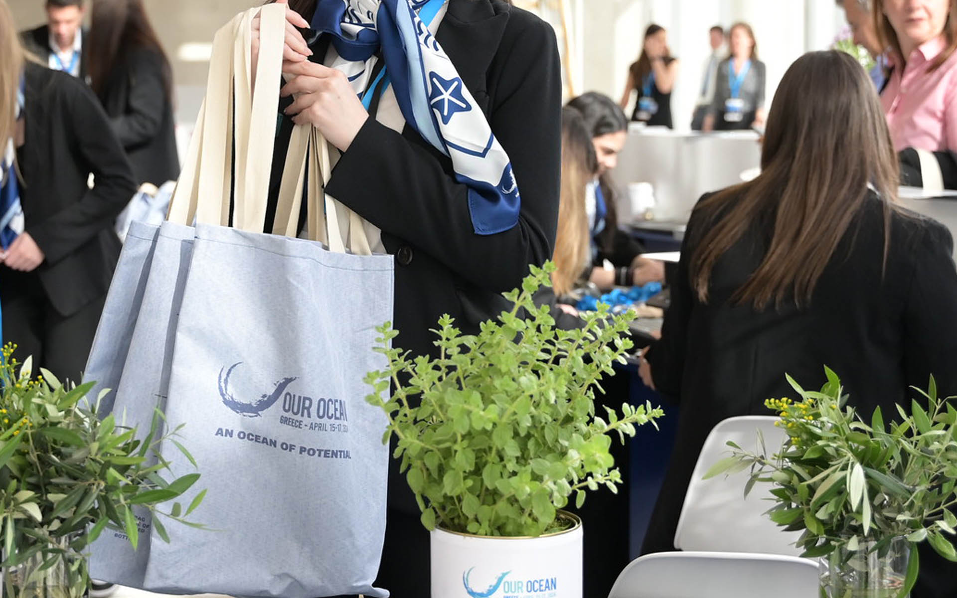 sustainable material ocean fabric